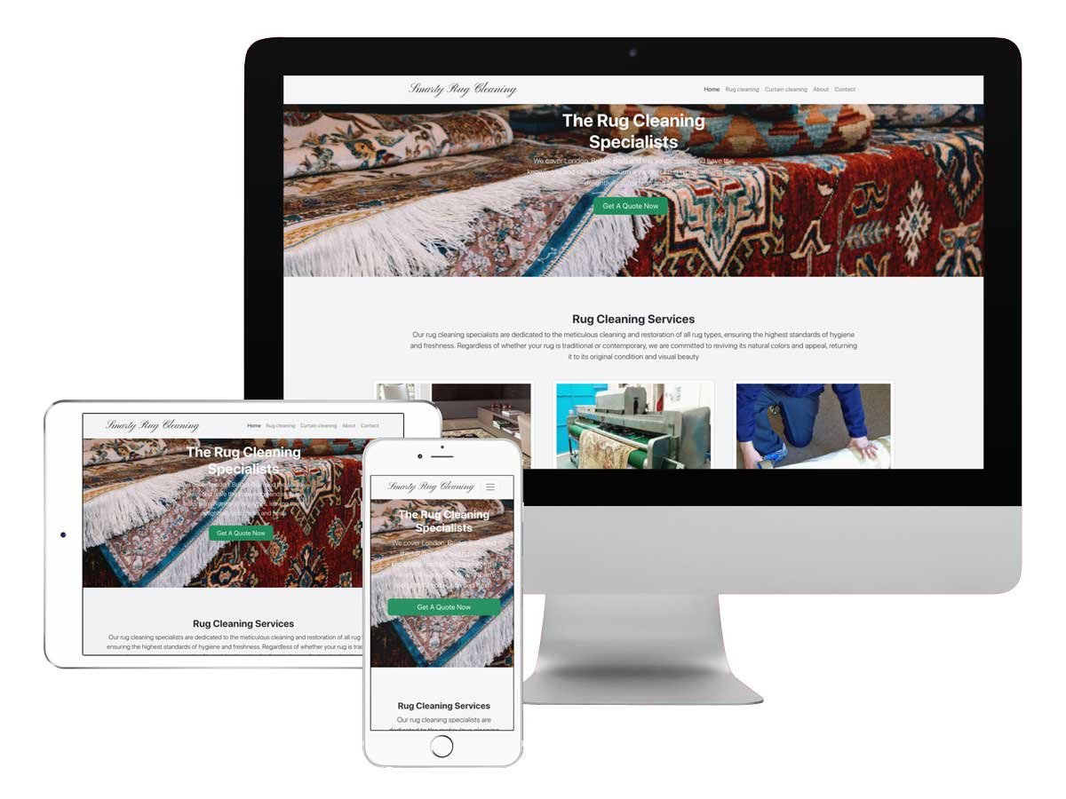 Smarty Rug Cleaning Website